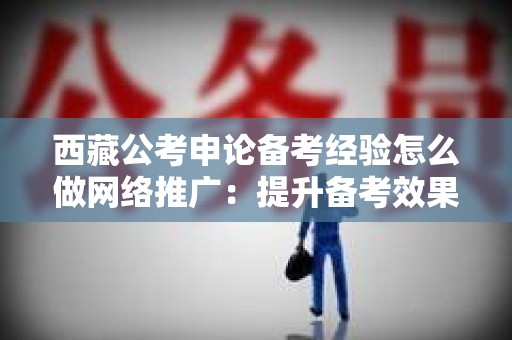 西藏公考申论备考经验怎么做网络推广：提升备考效果的策略与技巧